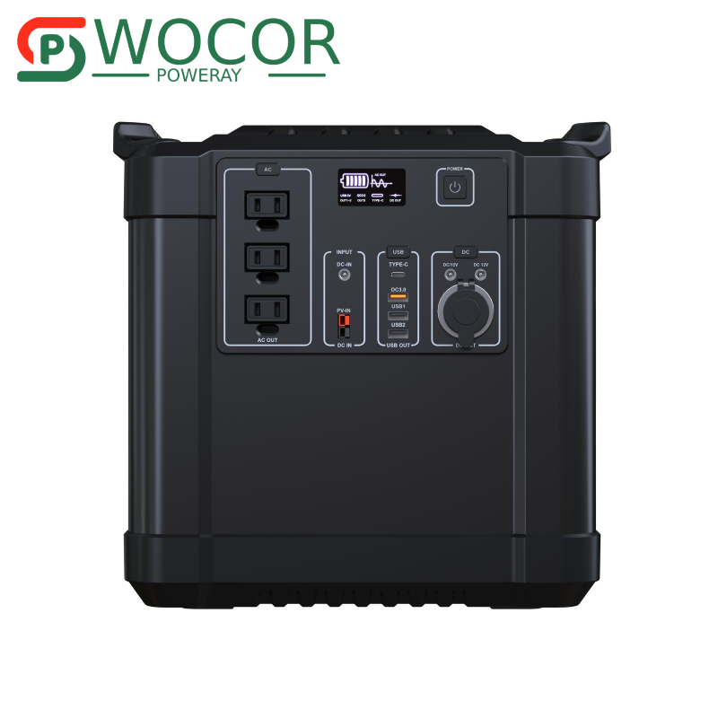 2KW可動式リチウム電池ポータブルパワーストレージ